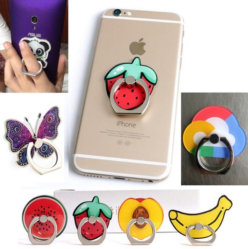 [PH6690] Custom Adhesive Cell Phone Ring Holder - Full Color