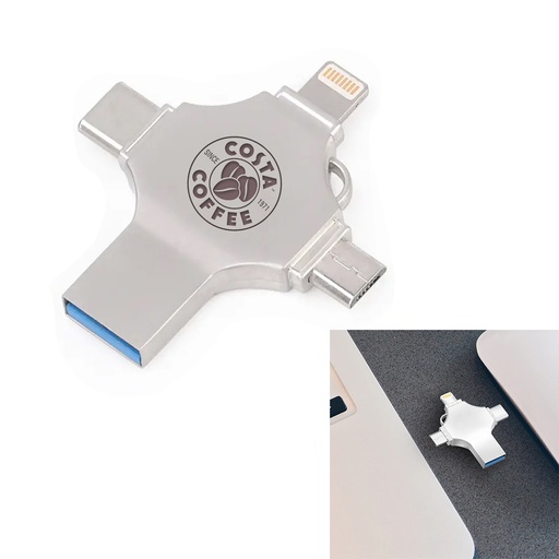 [FD8748] Stockton 4-IN-1 USB Flash drive - 16GB