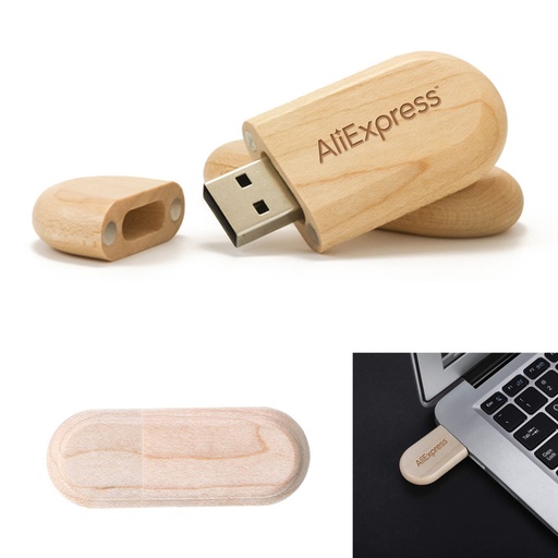 [FD1123] James Wood USB Flash Drive - 16GB
