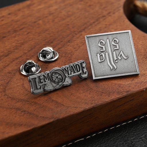 [LP1000] Steel Die Struck Antique Style Lapel Pin