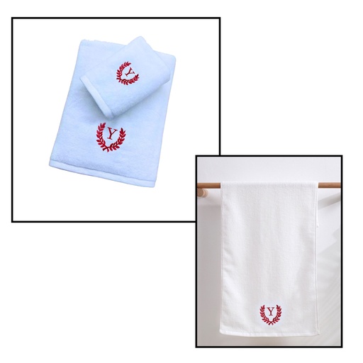 [GT9299] 100% Cotton Elegance Embroidery Towel 14" X 30"