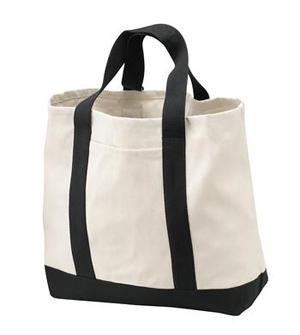 [B400] Port Authority - Ideal Twill Two-Tone Shopping Tote. B400