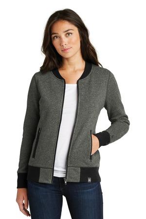 New Era Ladies French Terry Baseball Full-Zip. LNEA503