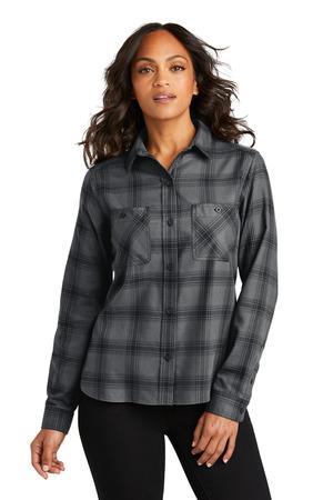 Port Authority Ladies Plaid Flannel Shirt LW669