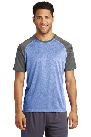 Sport-Tek Heather-On-Heather Contender Tee. ST362