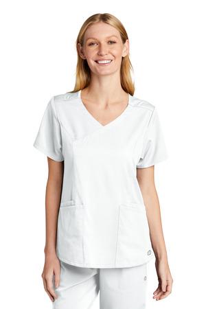 WonderWink Women's Premiere Flex Mock Wrap Top WW4268