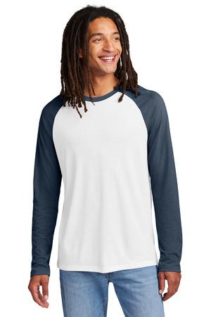 Allmade Unisex Tri-Blend Long Sleeve Colorblock Raglan AL6009