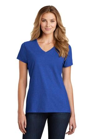 Port & Company Ladies Fan Favorite Blend V-Neck Tee. LPC455V