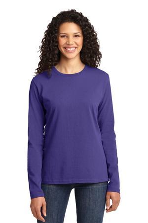 [LPC54LS] Port & Company Ladies Long Sleeve Core Cotton Tee. LPC54LS