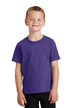 [PC54Y] Port & Company - Youth Core Cotton Tee. PC54Y