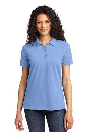 [LKP155] Port & Company Ladies Core Blend Pique Polo. LKP155