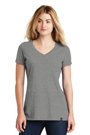 [LNEA101] New Era Ladies Heritage Blend V-Neck Tee. LNEA101
