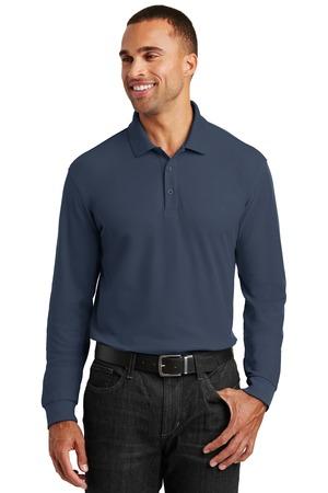 [K100LS] Port Authority Long Sleeve Core Classic Pique Polo. K100LS