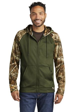 [RU452] Russell Outdoors Realtree Performance Colorblock Full-Zip Hoodie RU452