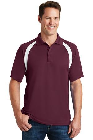 [T476] Sport-Tek Dry Zone Colorblock Raglan Polo. T476