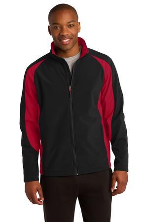 [ST970] Sport-Tek Colorblock Soft Shell Jacket. ST970