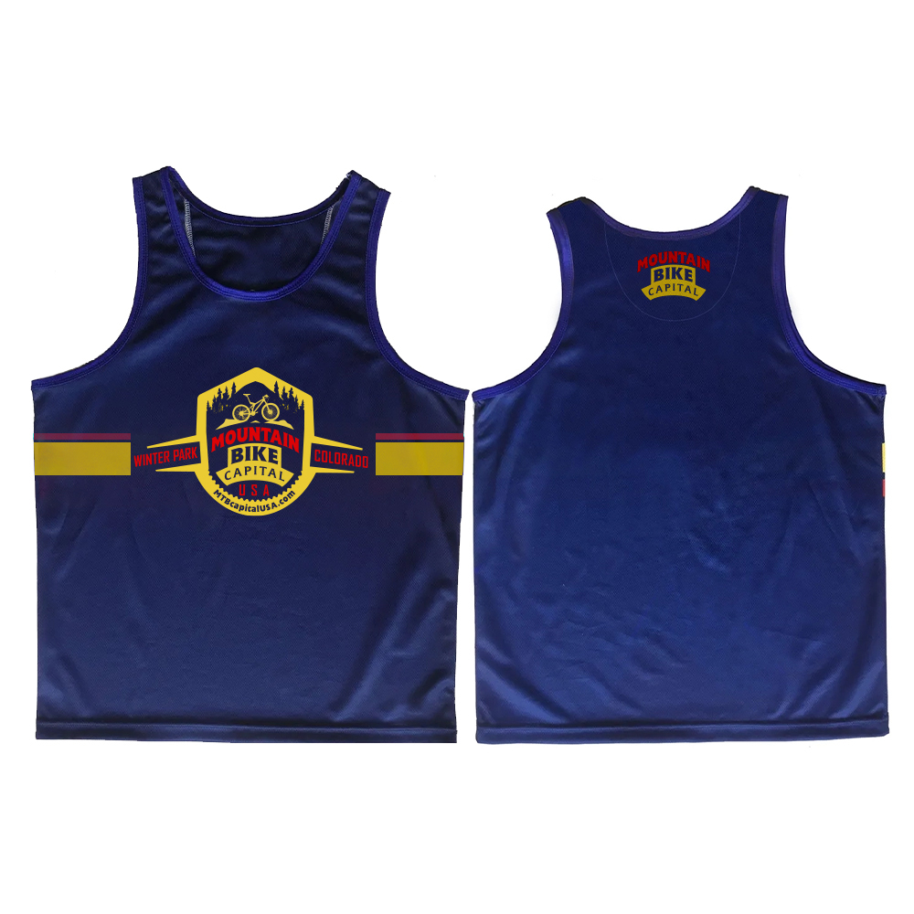 [SR9405] UPHILL™ Track Singlet Tank Top. SR9405
