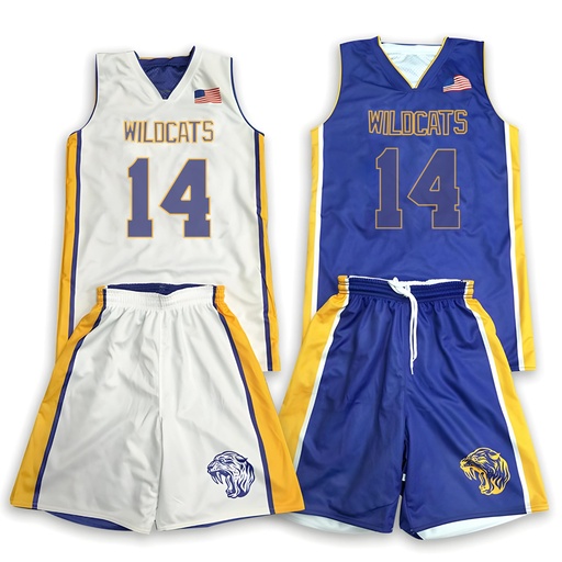 UPHILL™ Reversible Basketball Uniform. SU235