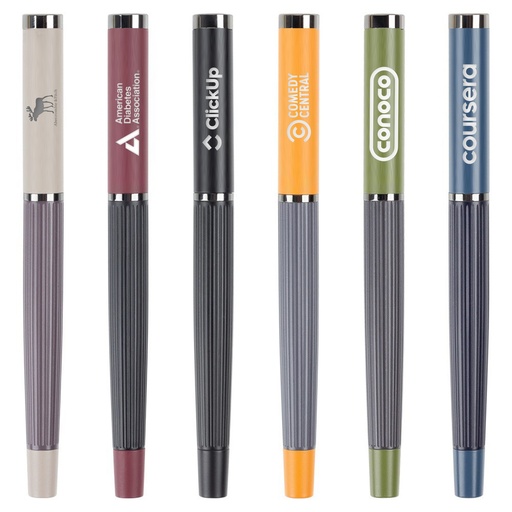 Engraved Metal Ballpoint Pen with Cap. RS3322