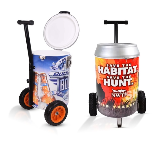 [QE3840] Portable Beverage & Beer Cooler - 14.2 Gallons. QE3840