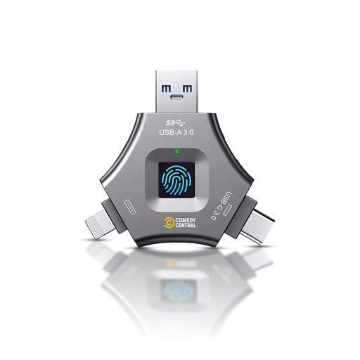 [SE4345] Biometric Secure 3-in-1 USB Drive. SE4345