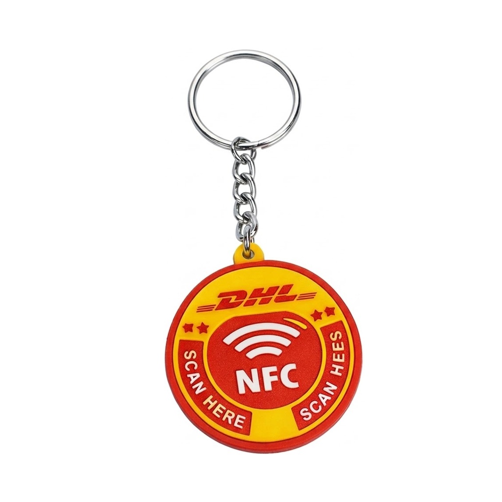 [NFC3086] Custom NFC PVC Keychain. NFC3086