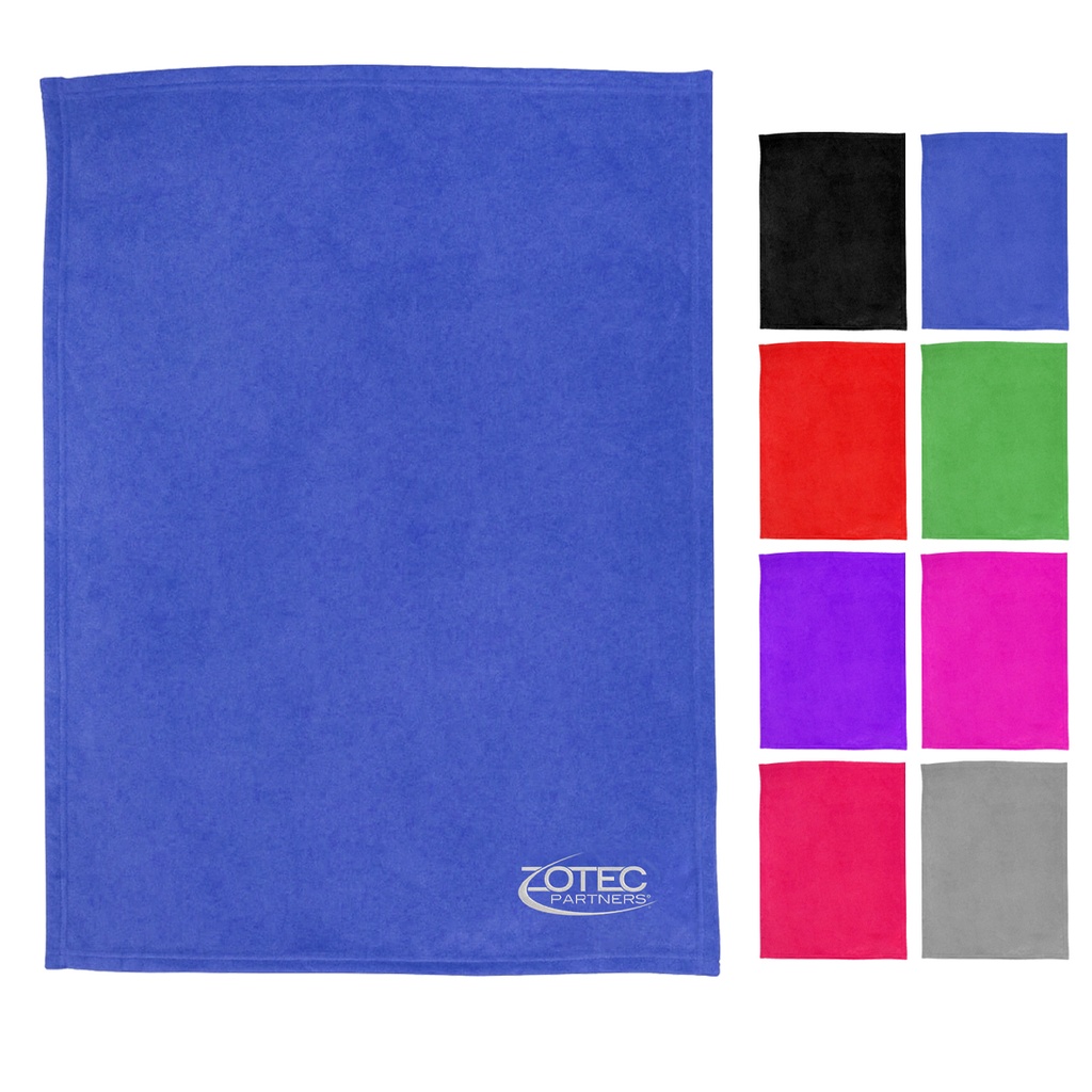 [BB4323] Flannel Embroidery Blanket. BB4323