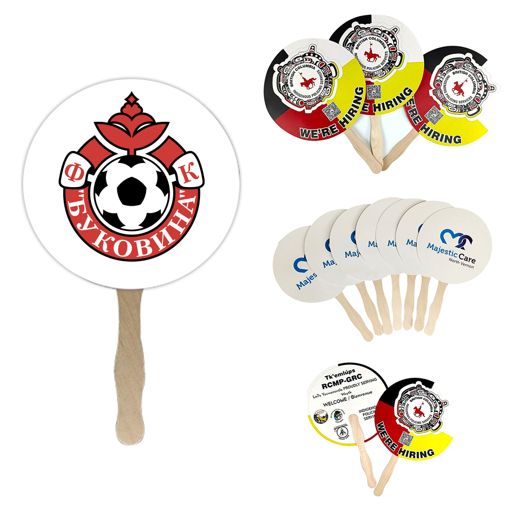 [PF3169] Eco-Friendly Bamboo Paper Hand Fan. PF3169