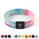 Stretch Fabric Wristband with Tag. SP3926