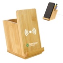 Wooden Wireless Charger and Pen Holder. WC2350