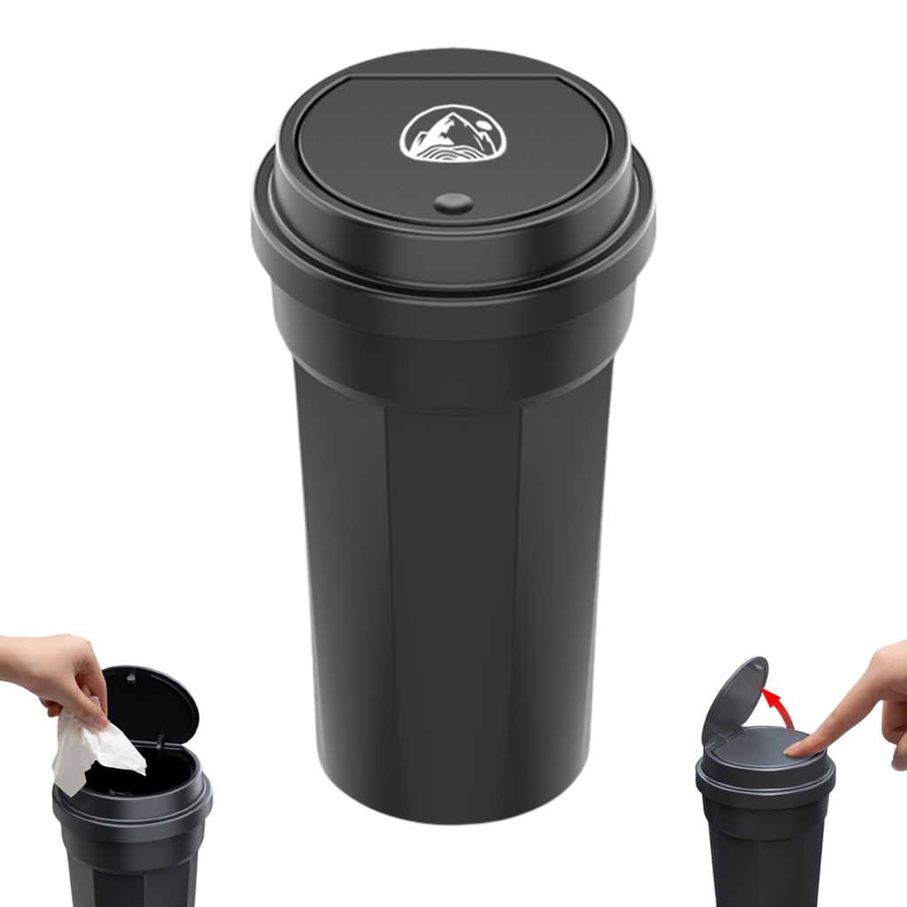 Compact Car Cup Holder Trash Can. TB3277