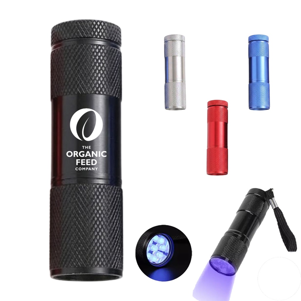 [FL3042] 9 LED Mini UV Flashlight. FL3042