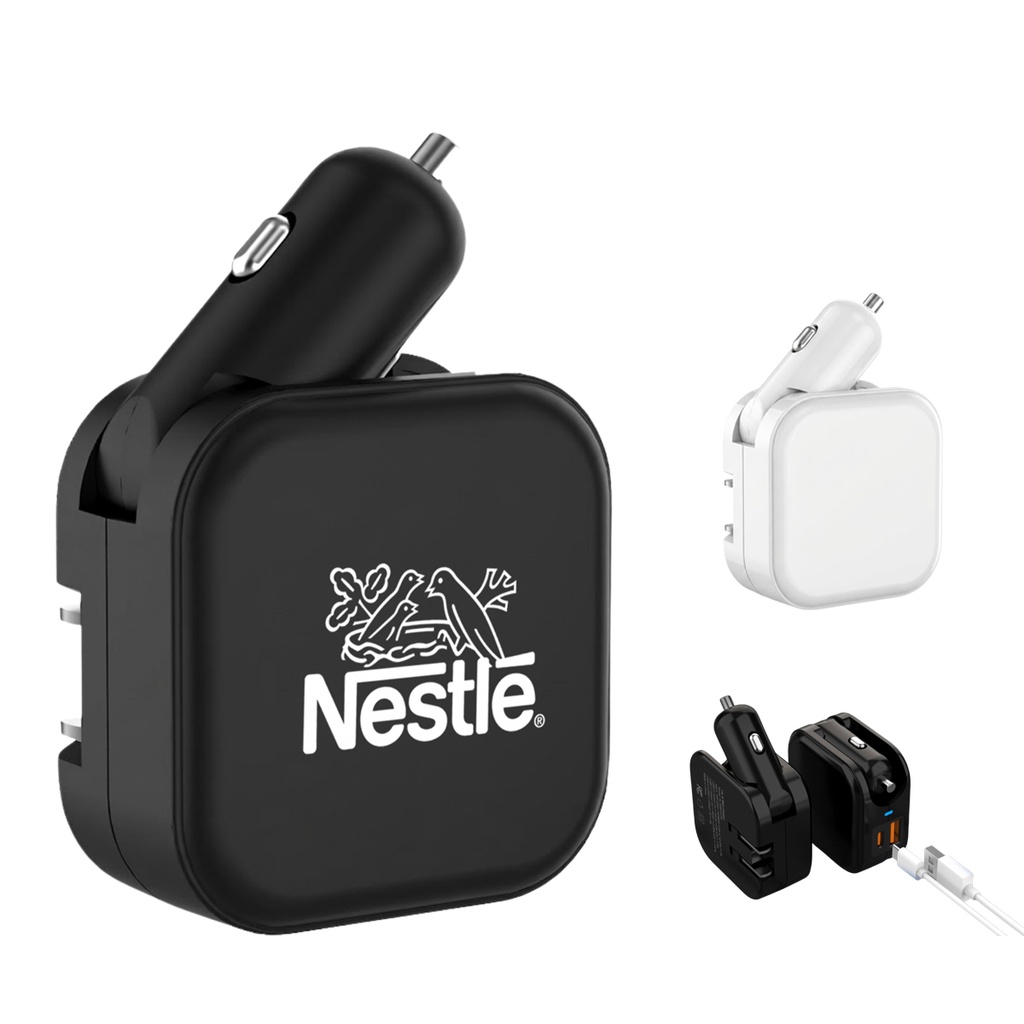 [HC3152] 2-in-1 Home & Auto Charger. HC3152