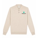 Performance Blended Long Sleeve Polo - Button Style. BP3360