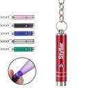 Mini Aluminum UV Flashlight Keychain. DC3046