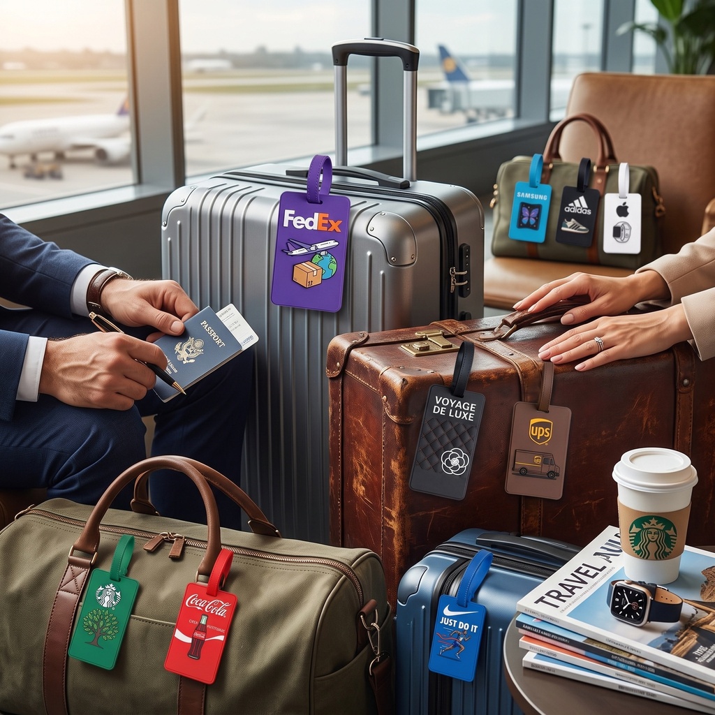 [LT3079] Soft Silicone Luggage Tag. LT3079