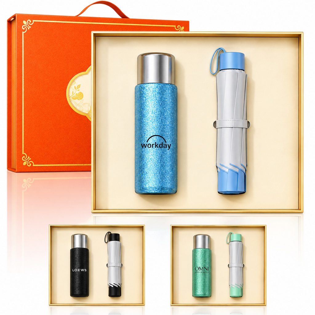 2-Piece Executive Drinkware & Umbrella Gift Set. GS5032