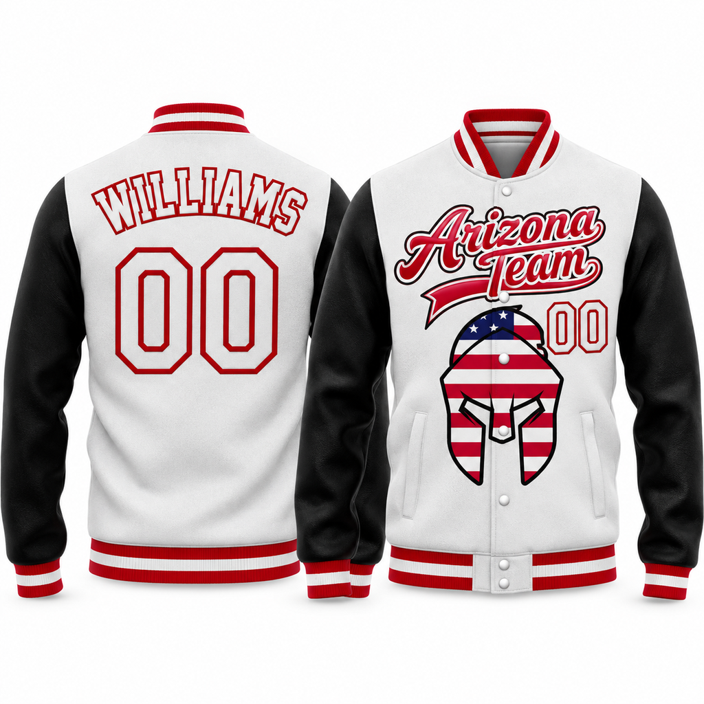 UPHILL™ Custom Sublimated Varsity Baseball Jacket. JT7600