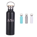 20oz Insulated Stainless Steel Water Bottle with Cork Lid. WB4500