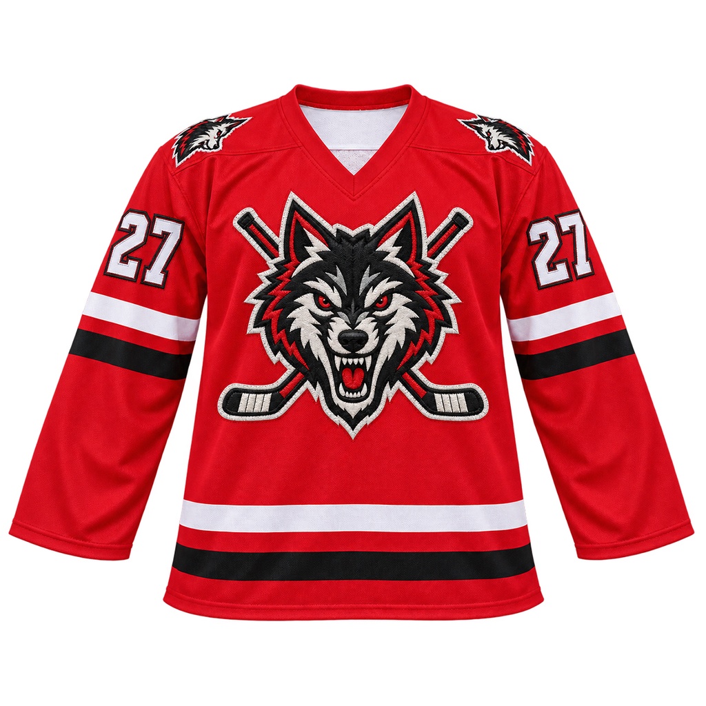 UPHILL™ Custom Tackle Twill Ice Hockey Jersey. HU8700