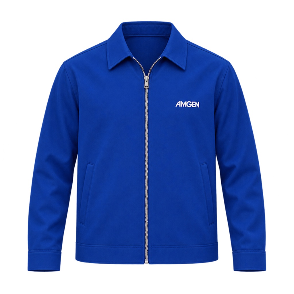 [JK4200] Custom Embroidered Zip-Front Polished Jacket. JK4200