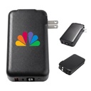 3-in-1 Power Bank with Built-in Charging Cables & AC Wall Plug. PWB4459