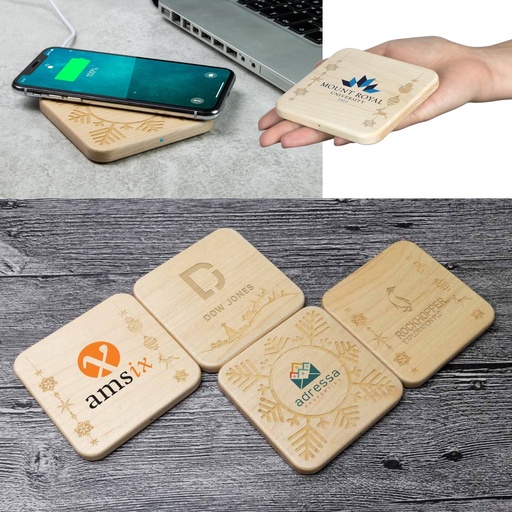 [WC8332] Bamboo Eco Qi Wireless Charger