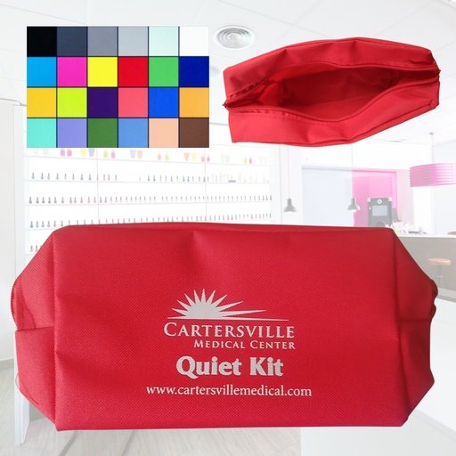 [TB7428] Oxford Vivid Toiletry Bag -8" x 4.5 x 2.5"