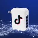 Gigi Full-Color 4-Port Wall Charger. PWB1238 Archived