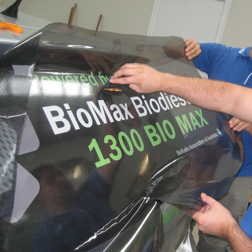 [BA4282] Perforated Mesh Window Decals - 20"