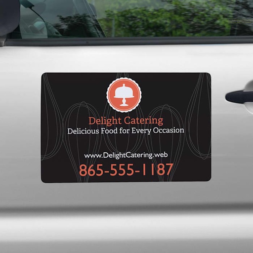 [BA1542] Durable Waterproof High Resolution Vehicle Magnet - 10" x 6"