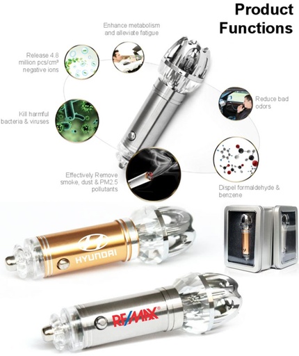 Crown Car And Room Air Purifier Freshener. AP3731