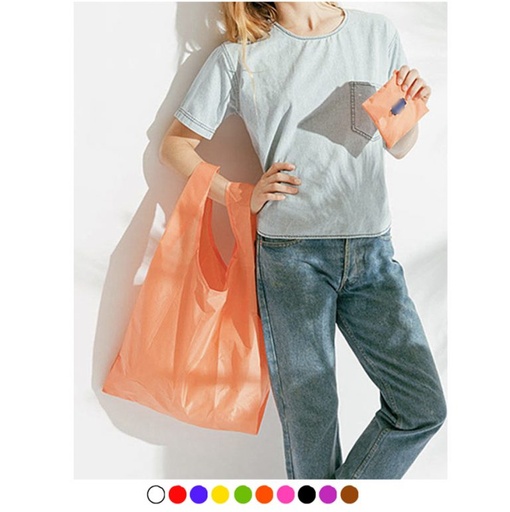 [FB5888] Maxim Polyester Reusable Foldable Shopping Bag / Pouch - 14" x 22"