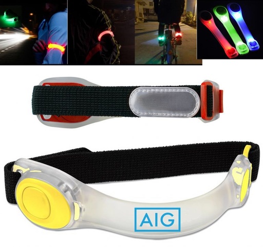 [AB1378] Safety Flashing LED Light Up Armband